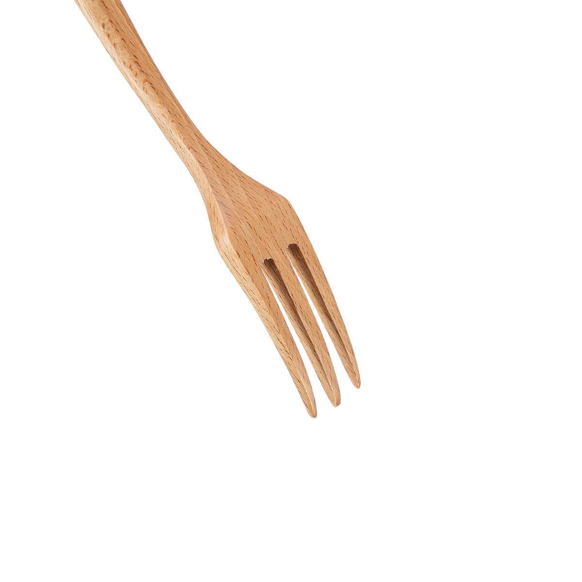 Fourchette à manger en hêtre