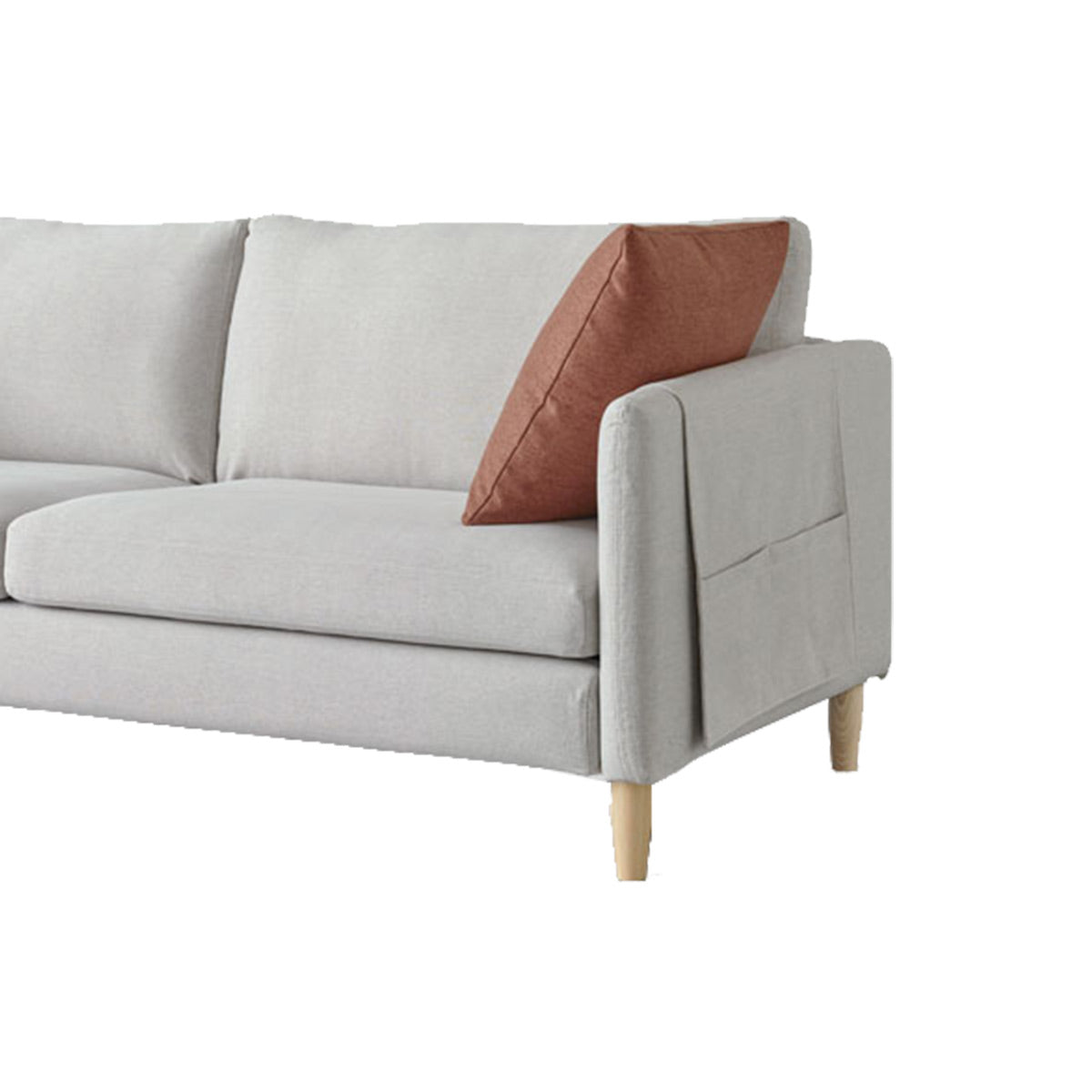 Canapé en tissu Alyssa