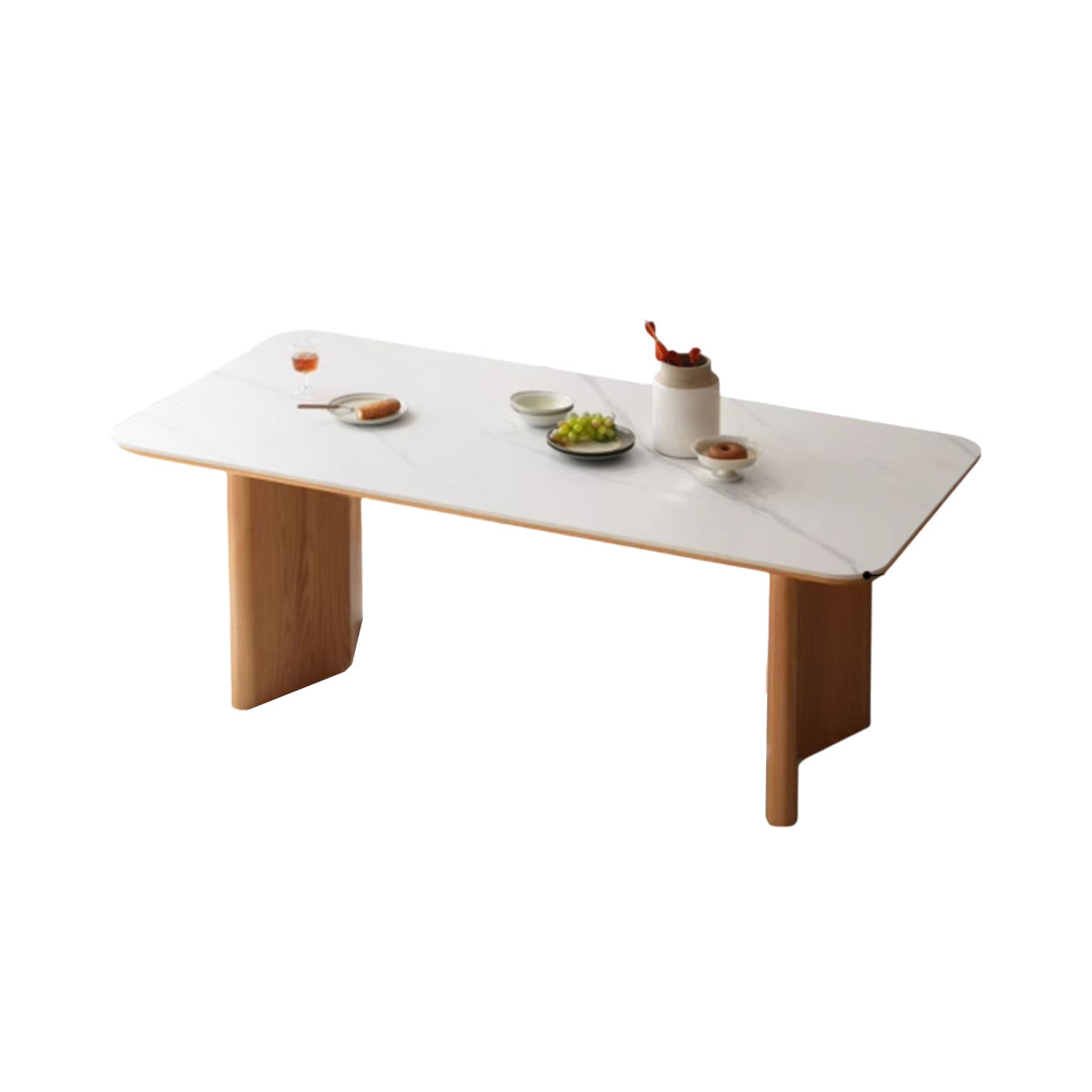 Table à manger en pierre frittée Odelia