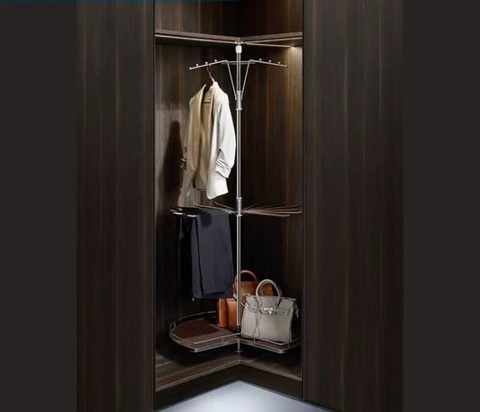 Étagère d'angle 3 en 1