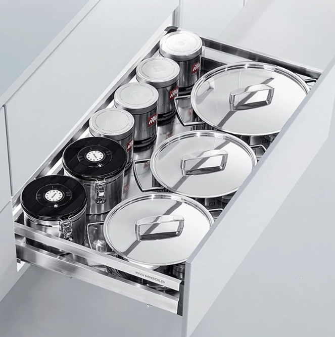 Panier coulissant à trois côtés Pandora