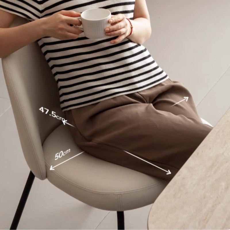 Chaise de salle à manger rembourrée Celeste