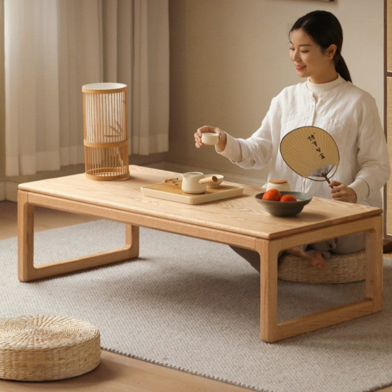 Table basse en bois massif Axel