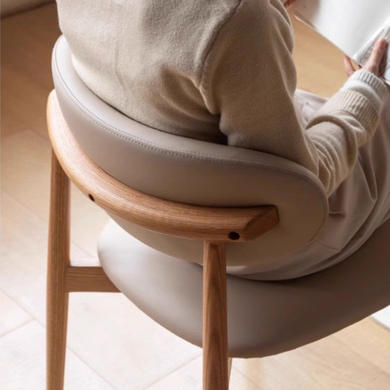 Chaise de salle à manger rembourrée Anna