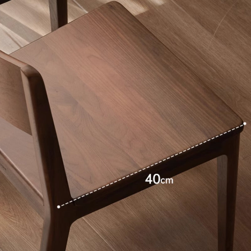 Chaise de salle à manger en bois massif Tate