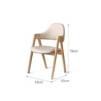 Chaise de salle à manger rembourrée Avery