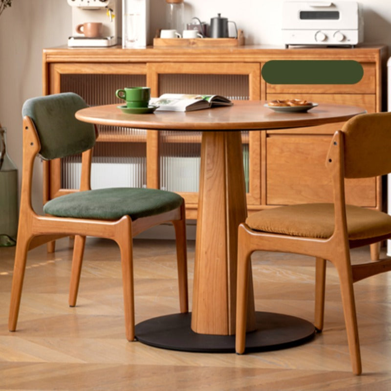 Chaise de salle à manger en bois massif Clara