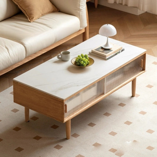 Table basse en pierre frittée Orion