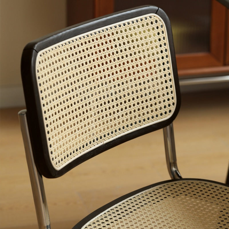 Chaise de salle à manger en rotin Paige