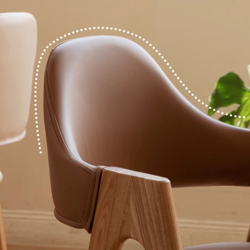 Chaise de salle à manger rembourrée Avery