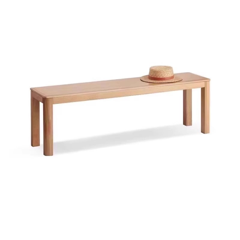 Banc de salle à manger en bois massif Aiko