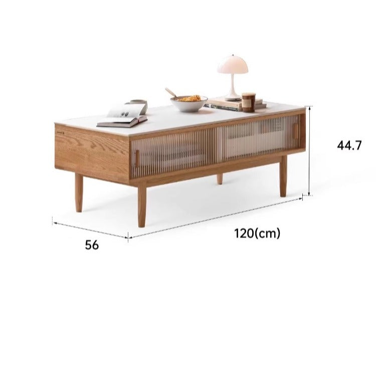 Table basse en pierre frittée Orion