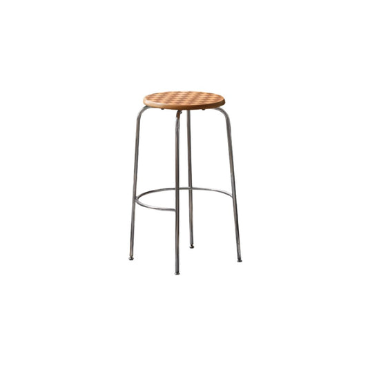 Tabouret de bar à carreaux