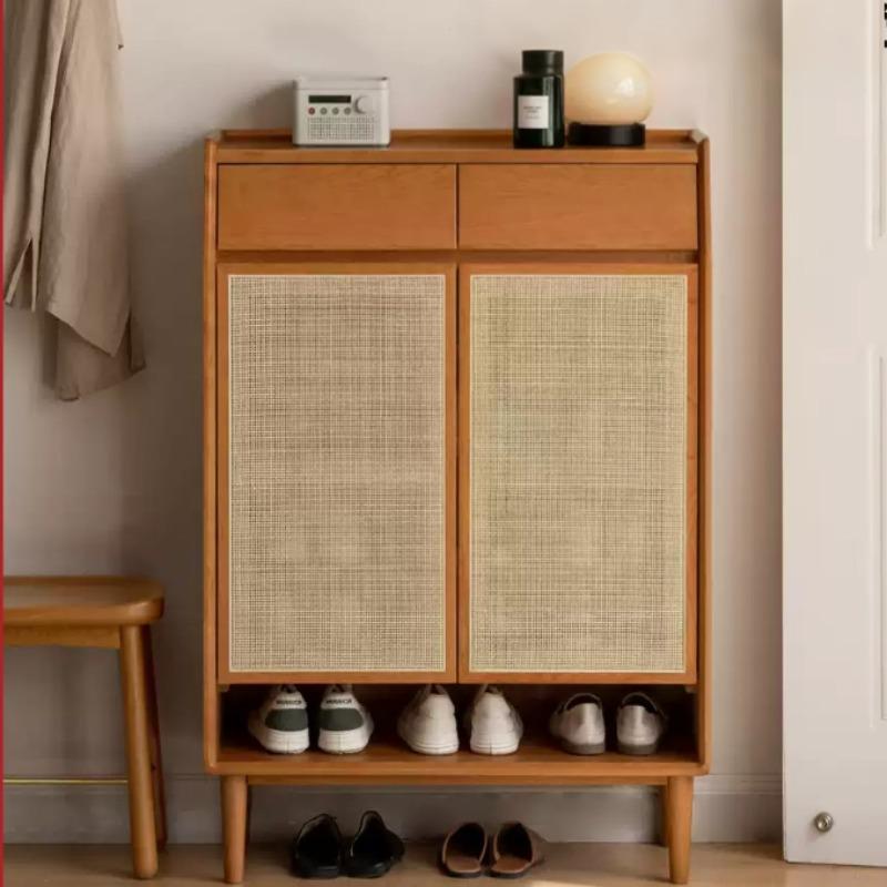 Meuble à chaussures en rotin Hana 