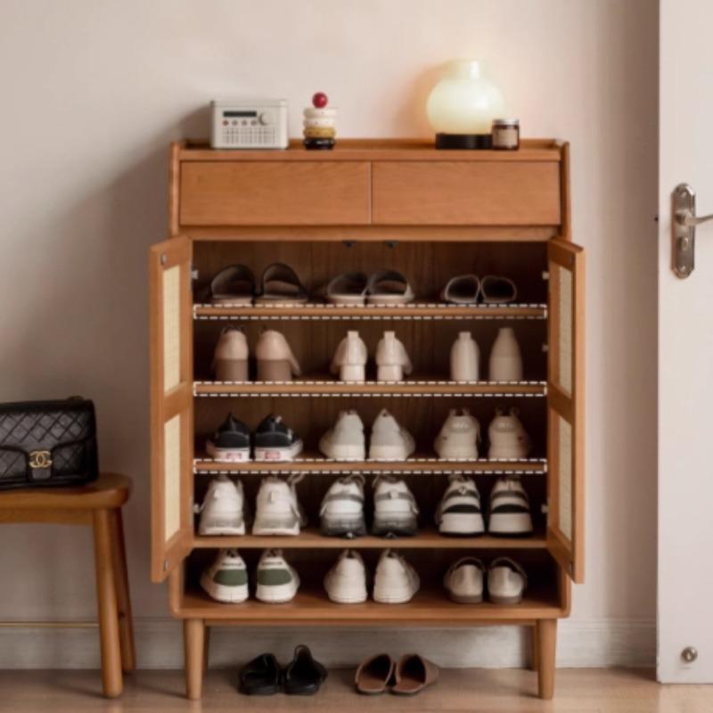 Meuble à chaussures en rotin Hana 