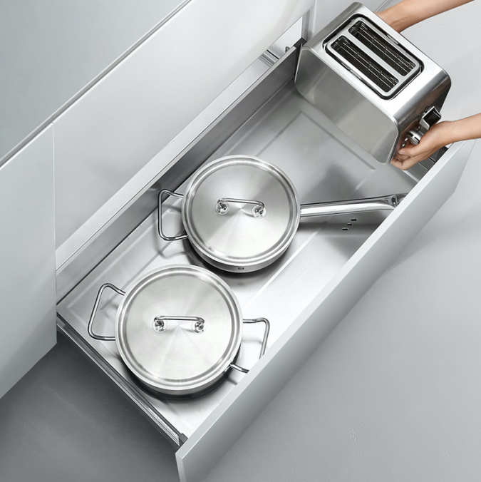 Tiroir à trois côtés Shearer 3.0 sans composant interne