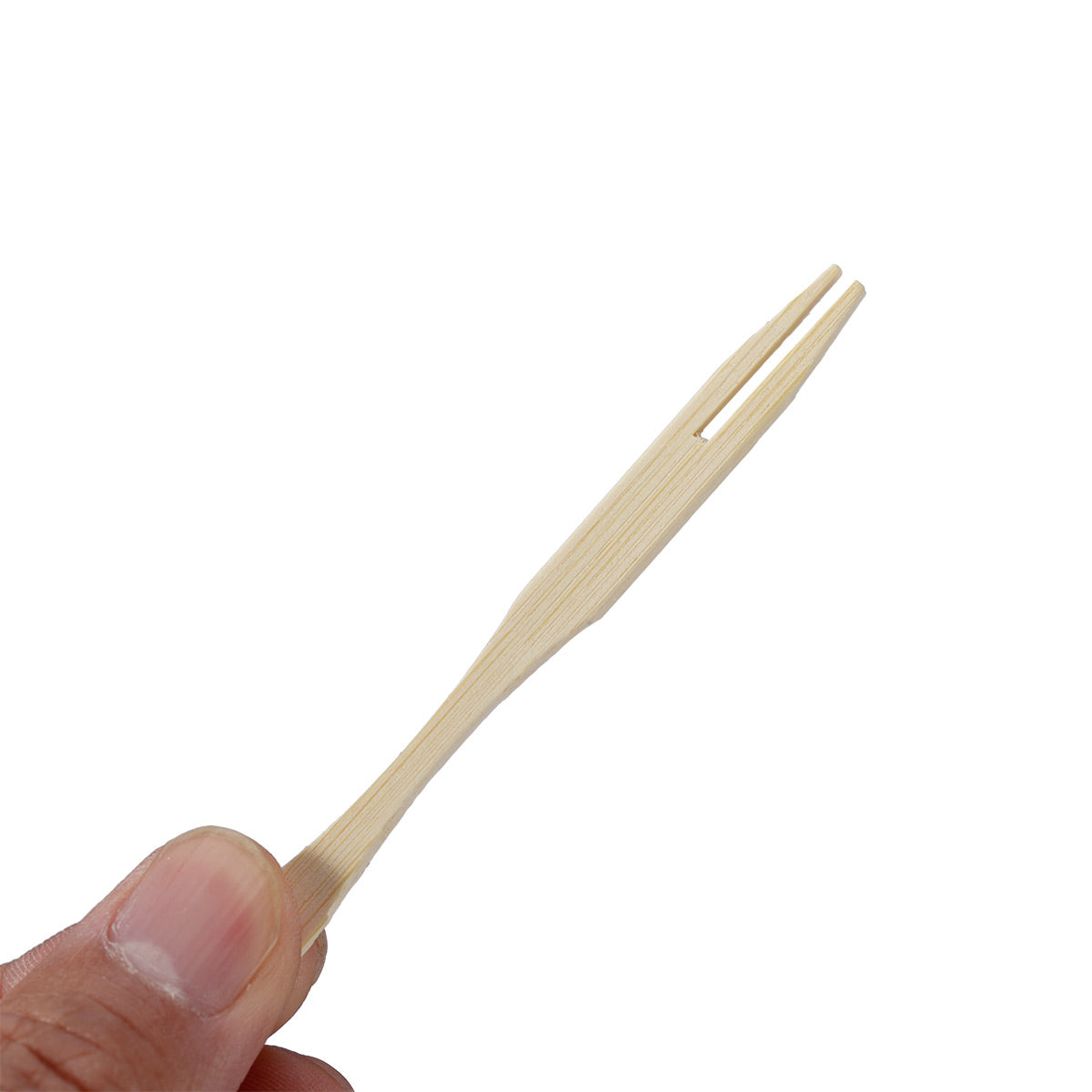 Fourchettes à fruits en bambou