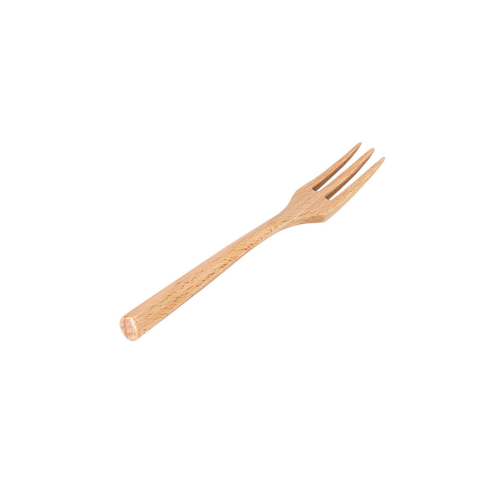 Fourchette à manger en hêtre