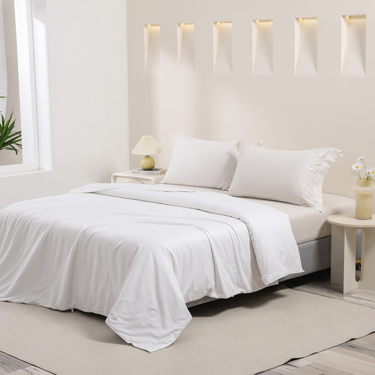 Couette 100 % soie de mûrier