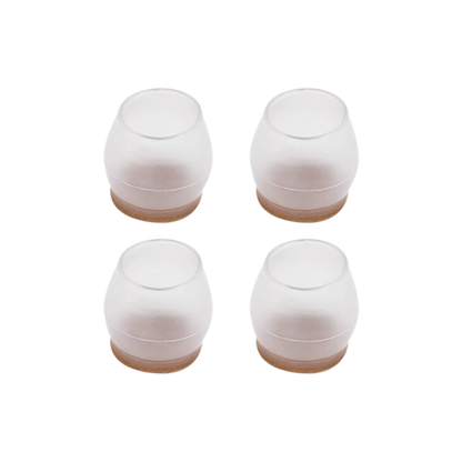 Protège-pieds de chaise antidérapants (4 pièces)