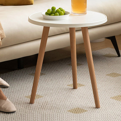 Table d'appoint en saule