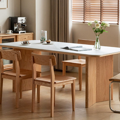 Table à manger en pierre frittée Odelia