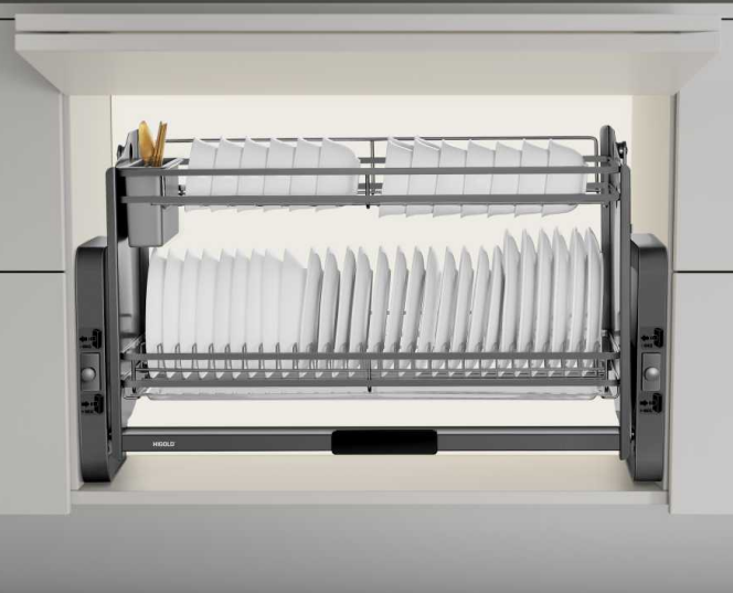 Système de levage pour assiettes et bols