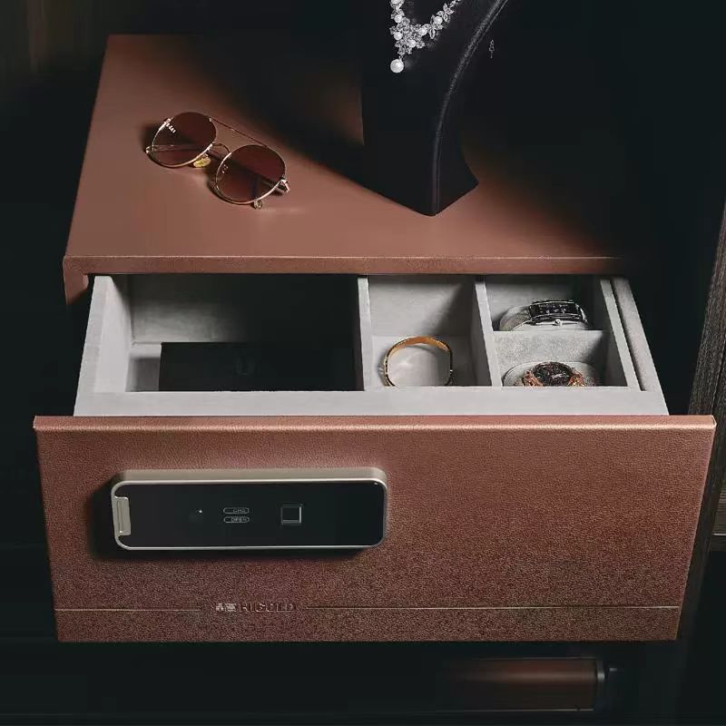 Coffre-fort en acier