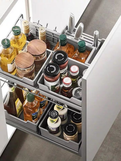 Panier à assaisonnement coulissant