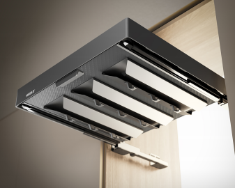 Système de rangement pour armoires hautes