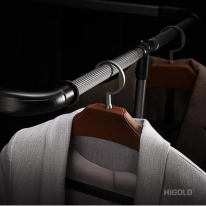 Portant à vêtements rabattable