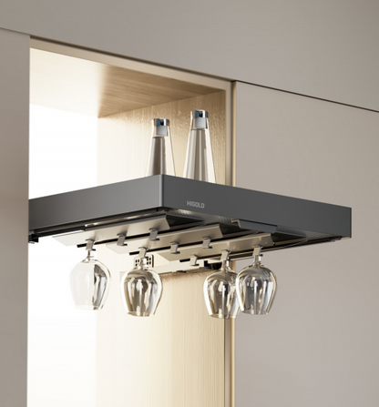 Système de rangement pour armoires hautes