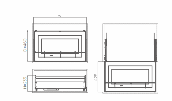 Tiroir double couche Shearer 4.0