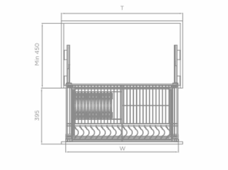 Ensemble de tiroirs de la série M (deux tiroirs)