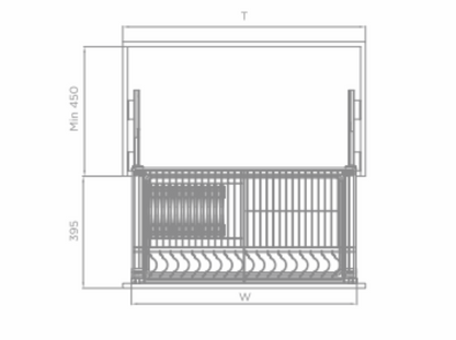 Ensemble de tiroirs de la série M (deux tiroirs)