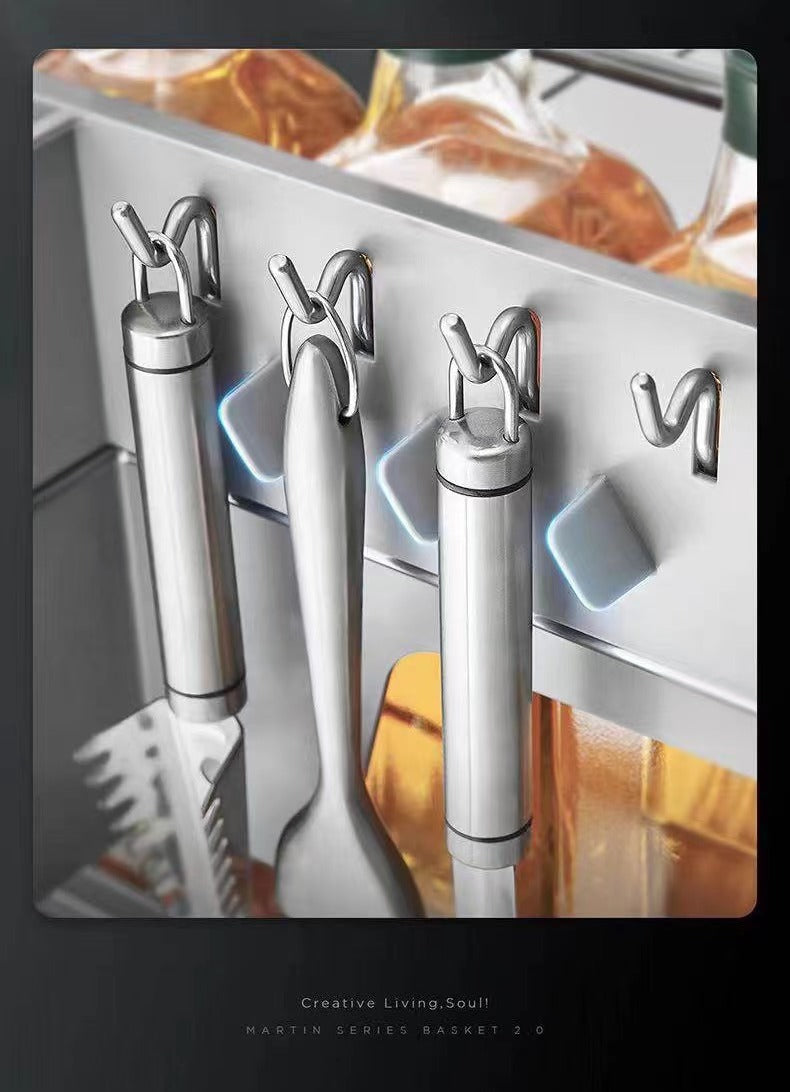 Panier à assaisonnement coulissant