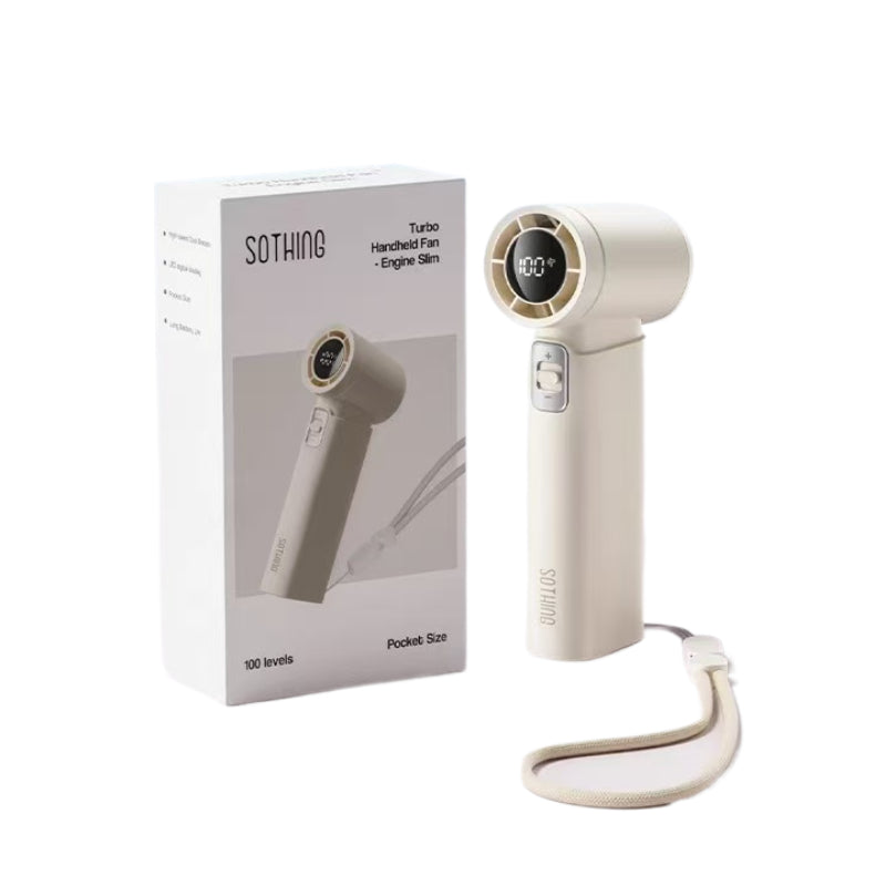 Ventilateur portatif mince à grande vitesse