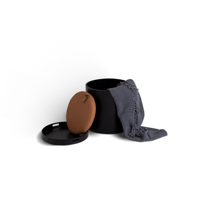 Pouf de rangement Stephen