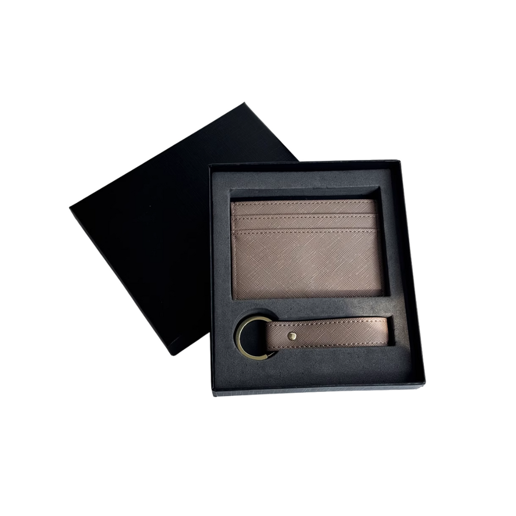 Porte-cartes et porte-clés Saffiano