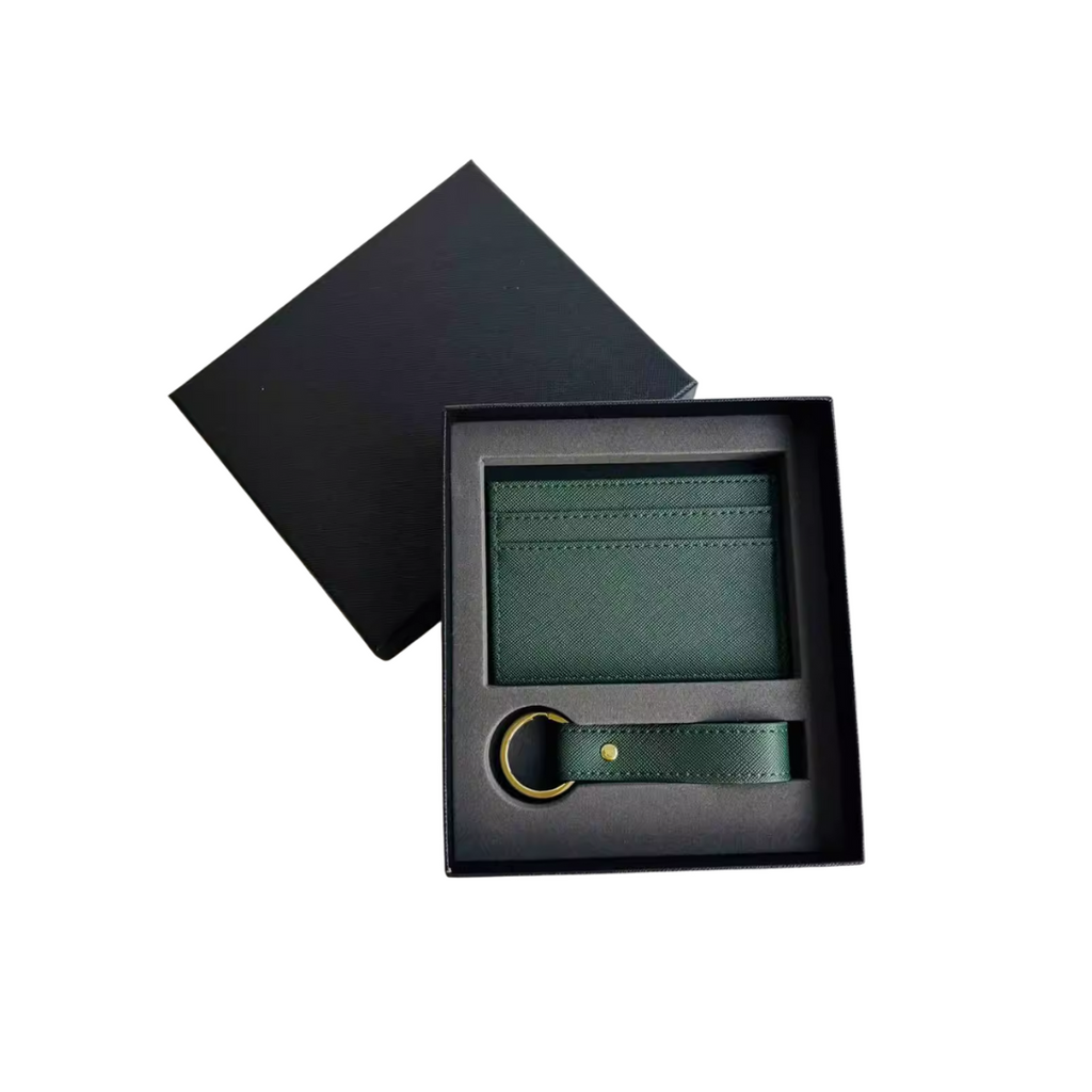 Porte-cartes et porte-clés Saffiano