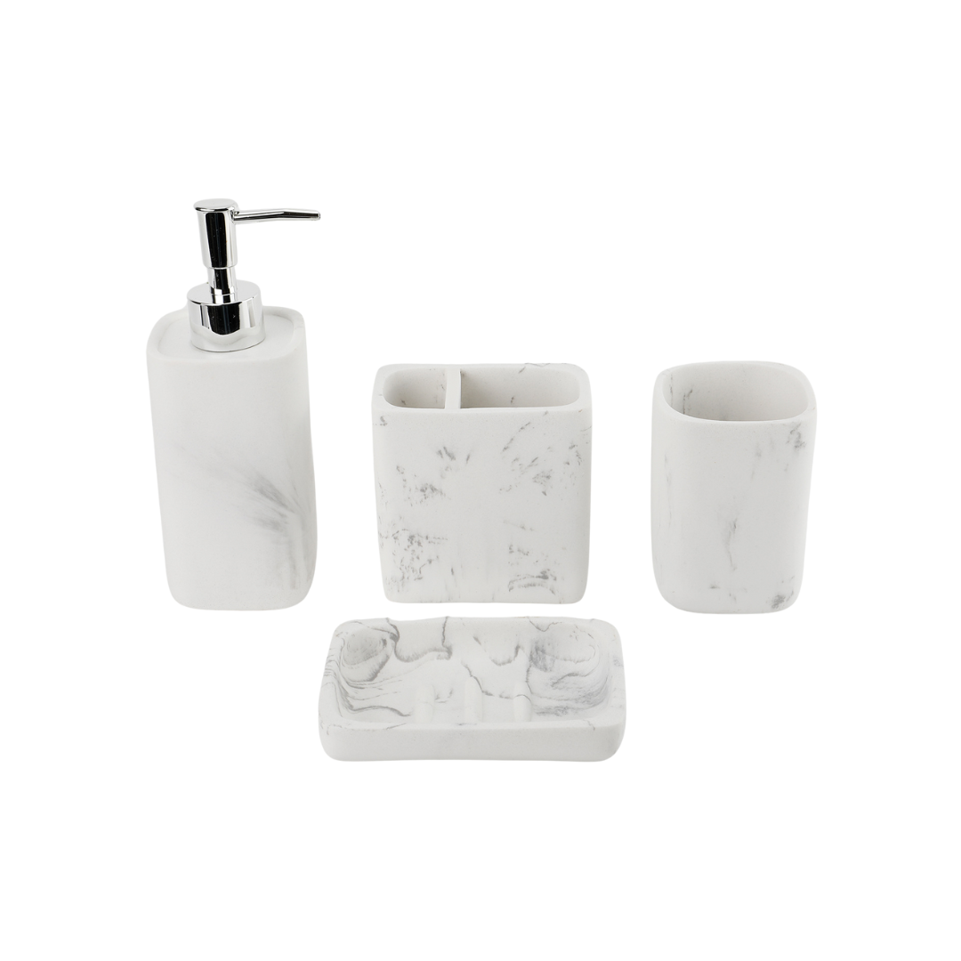 Ensemble de salle de bain en marbre 4 pièces 