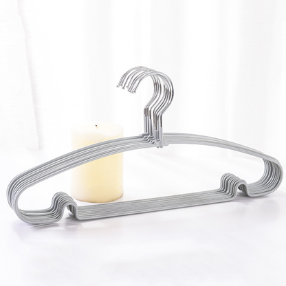 Cintre antidérapant pour chemises (10 pièces)