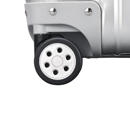 Valise entièrement en aluminium avec compartiment à rabat