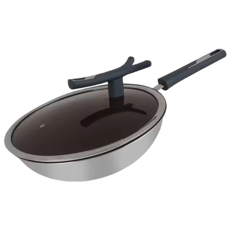 Poêle antiadhésive en titane plasma 