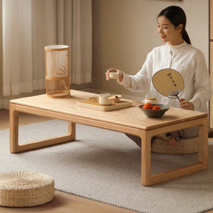 Table basse en bois massif Axel