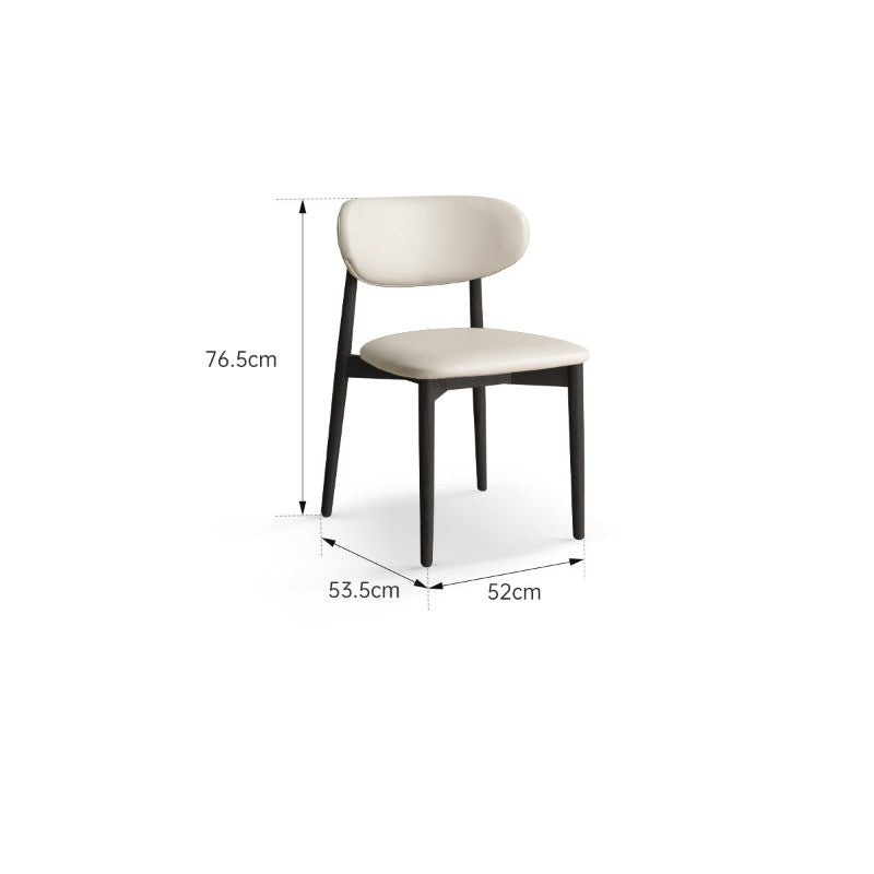 Chaise de salle à manger rembourrée Anna