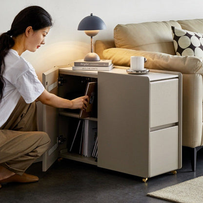 Meuble d'appoint en pierre frittée Mason