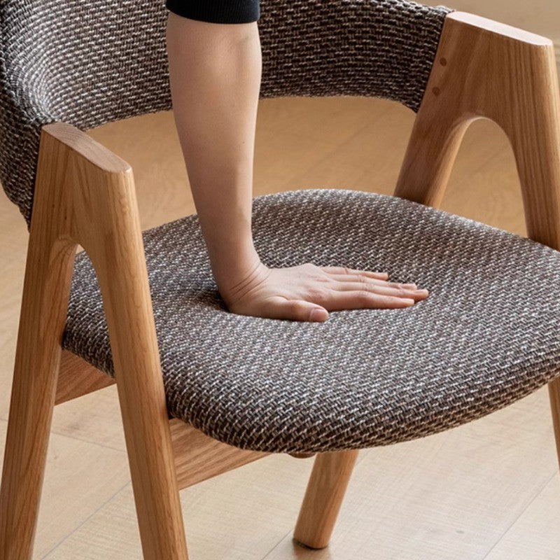 Chaise de salle à manger rembourrée Avery