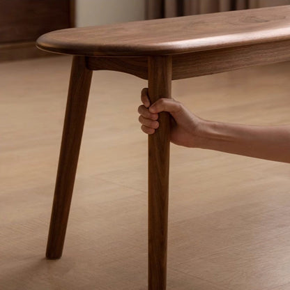 Banc de salle à manger en bois massif Bryce
