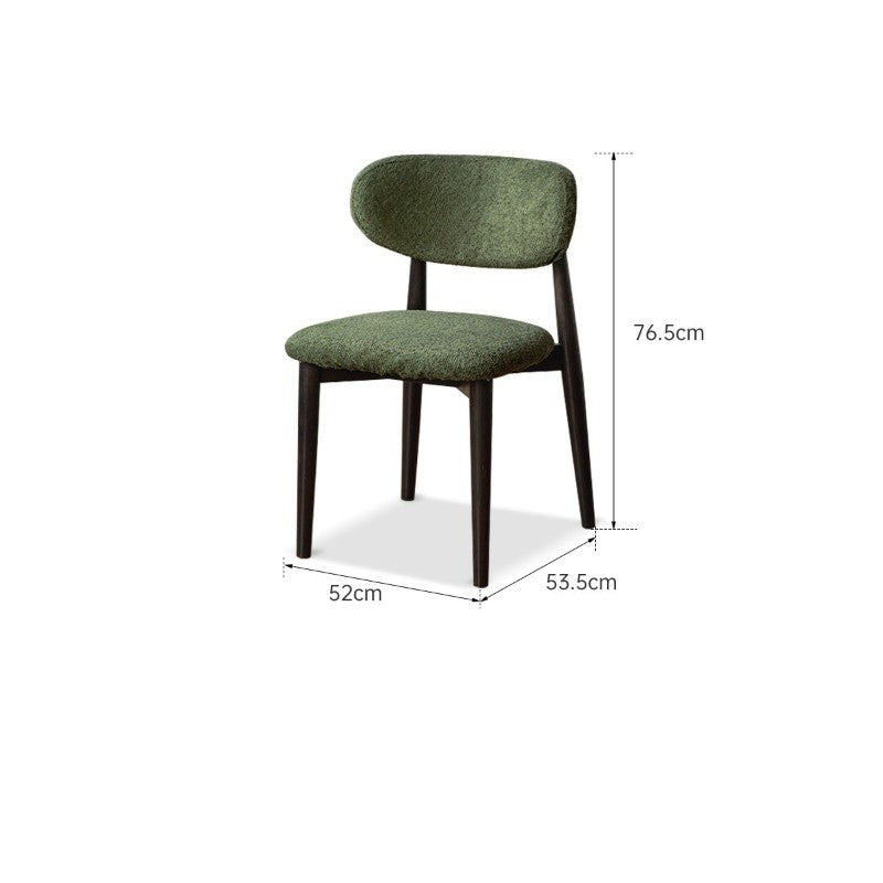 Chaise de salle à manger rembourrée Anna